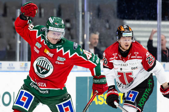 Frölundas Carl Klingberg jublar