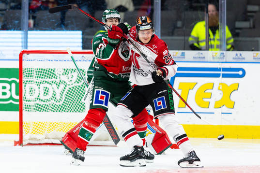 Frölundas Tom Nilsson och Örebros Milton Oscarson