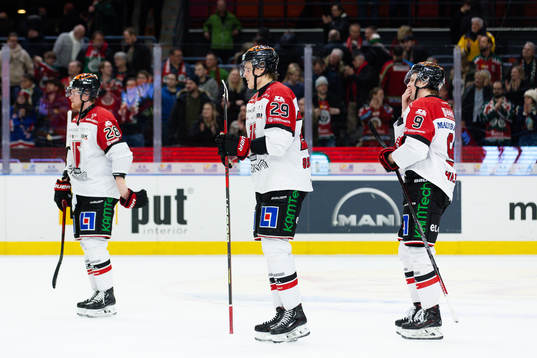 Örebros Linus Arnesson, Milton Oscarson och Niklas Nilsson