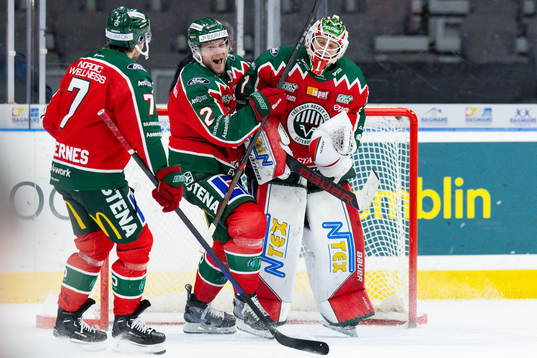 Frölundas Henrik Tömmernes, Christian Folin och målvakt
