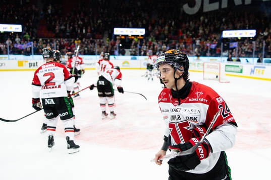 Örebros Hannes Björninen deppar