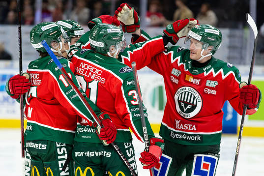 Frölundas Henrik Tömmernes jublar