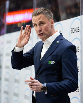 Frölundas tränare Roger Rönnberg