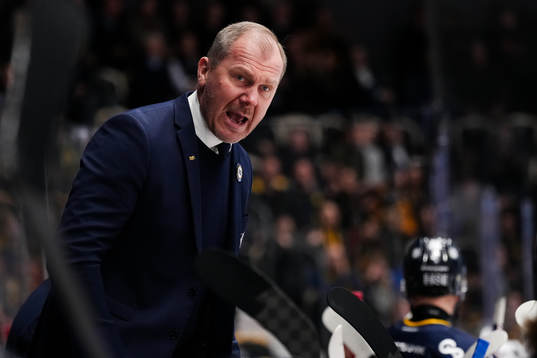HV71s tränare Johan Lindbom