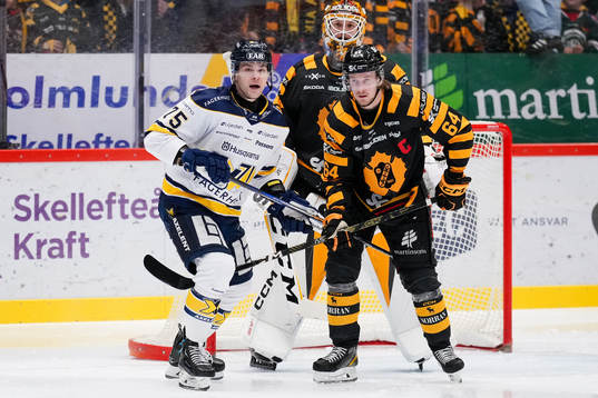 HV71s Radan Lenc och Skellefteås Jonathan Pudas