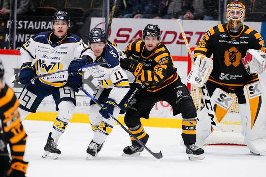 HV71s Radan Lenc och Simon Önerud