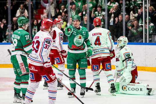 Rögles Albin Sundsvik jublar