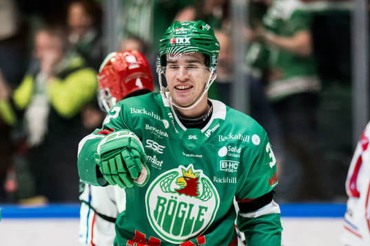 Rögles Albin Sundsvik jublar