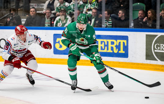 Timrås Erik Andersson och Rögles Adam Tambellini