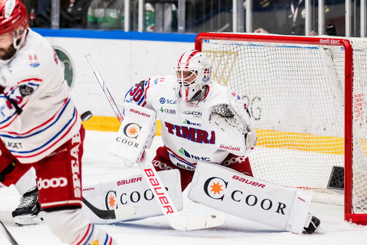 Timrås målvakt Jacob Johansson