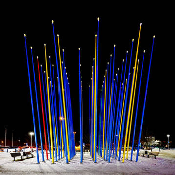 Vid SAAB Arena