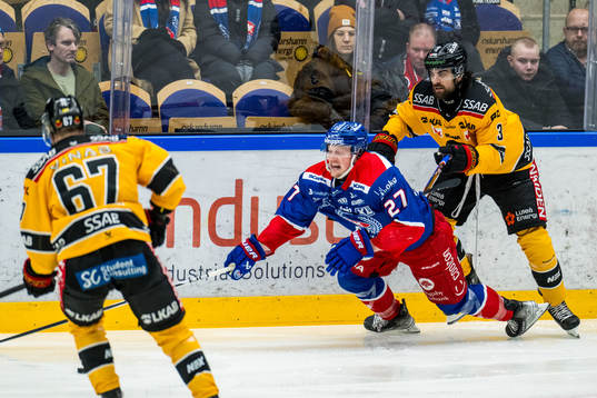 Oskarshamns Austin Wagner och Luleås Frederic Allard