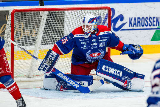 Oskarshamns målvakt Emil Kruse