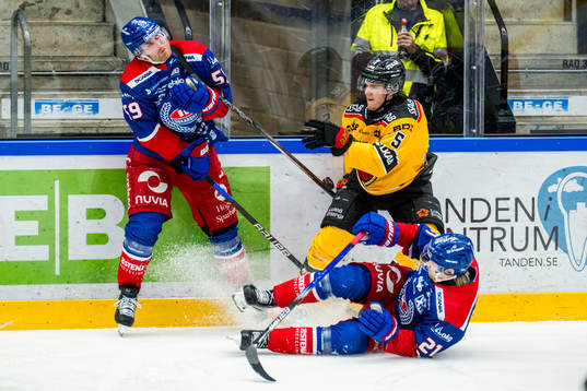 Oskarshamns Anton Mylläri och Luleås Marcus Hardegård