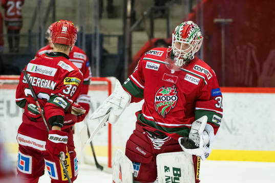 MoDos målvakt Lassi Lehtinen deppar