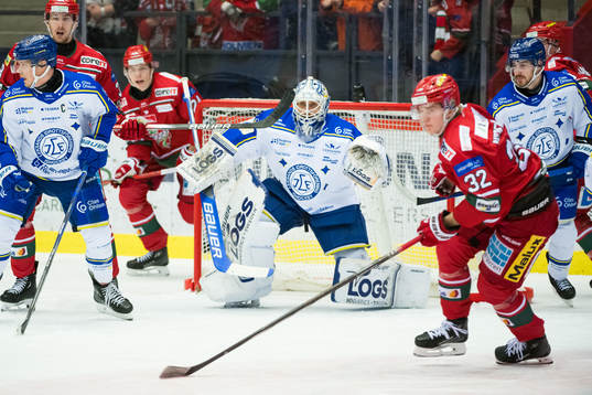 Leksands målvakt Mantas Armalis