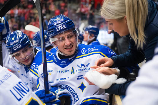 Leksands Patrik Norén skadad