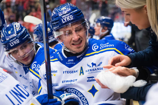 Leksands Patrik Norén skadad