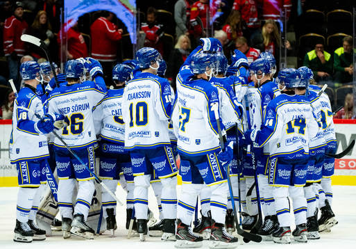 under ishockeymatchen i SHL mellan MoDo och Leksand