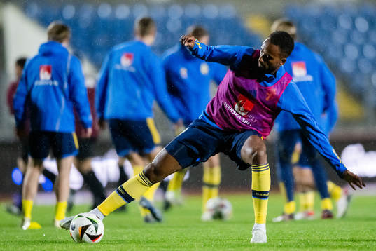 Isaac Kiese Thelin of Sweden