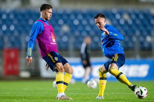 Anton Eriksson and Henrik Castegren of Sweden