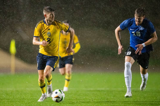 Anton Salétros of Sweden and  Andreas Vaher of Estonia