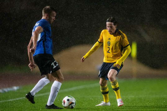 Nikita Mihhailov of Estonia and Johan Karlsson of Sweden