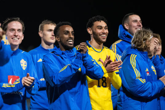Taha Ali and Joakim Persson of Sweden