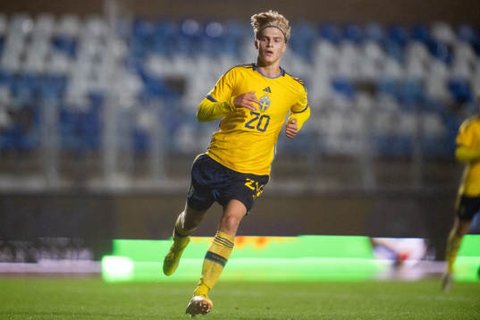 Lucas Bergvall of Sweden