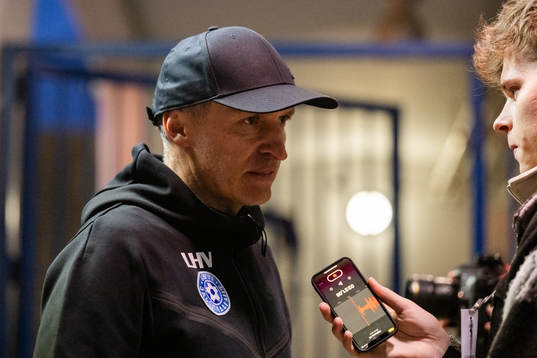 Head coach Thomas Häberli of Estonia