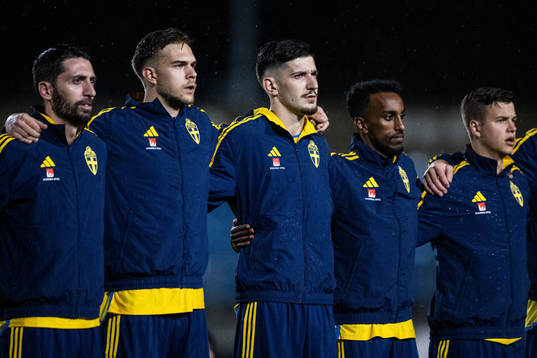 Nahir Besara, Anton Eriksson, Armin Gigovic and Taha Ali of