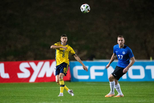 Anton Salétros of Sweden and Martin Miller of Estonia