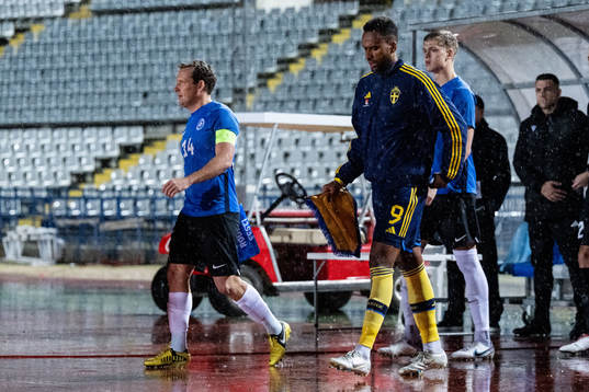 Konstantin Vassiljev of Estonia and Isaac Kiese Thelin of