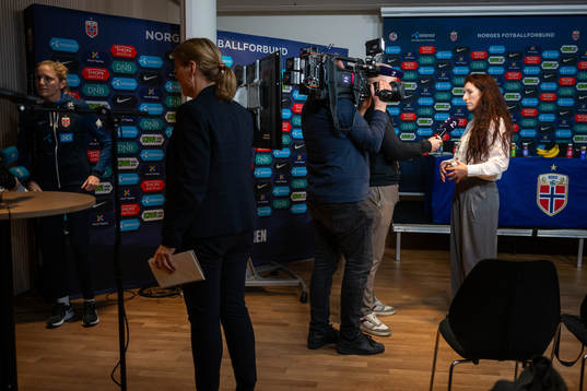Lise Klaveness, president of the Norwegian Football