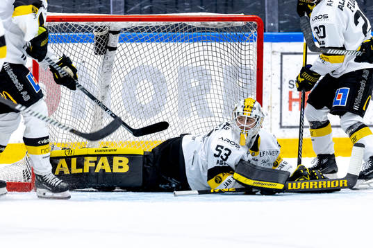 Västerås målvakt Niilo Halonen