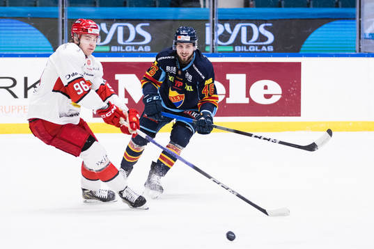 Almtunas William Proos och Djurgårdens <Albin Grewe
