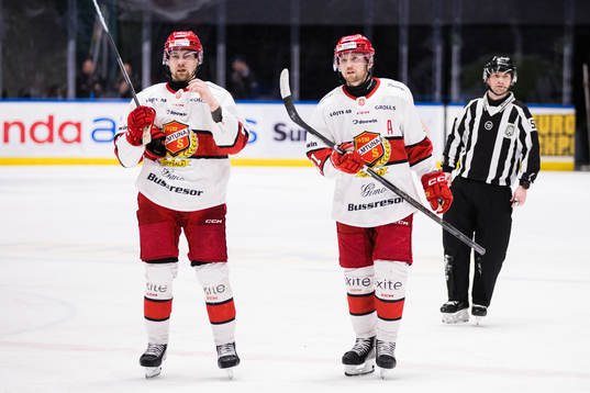 Almtunas Hampus Harlestam och William Eriksson deppar