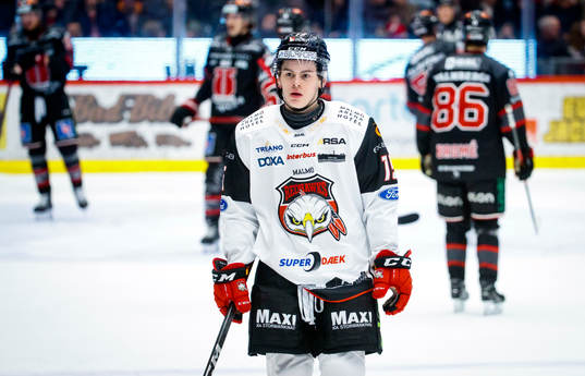 Malmö Redhawks Hjalte Kruse Thomsen deppar