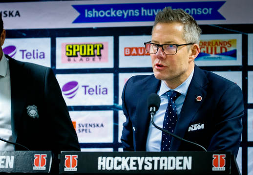 Örebros tränare Johan Hedberg