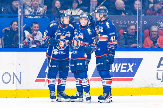 Växjös Victor Stjernborg, Noah Östlund och Ludvig