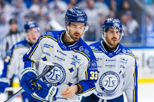 Leksands Eddie Larsson deppar