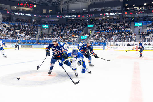 Växjös Victor Stjernborg och Leksands Oskar Lang