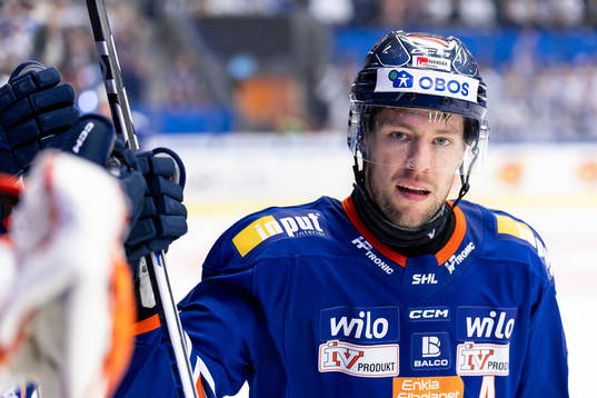 Växjös Robert Rosén jublar