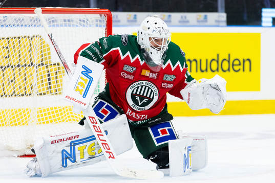Frölundas målvakt Frans Tuohimaa