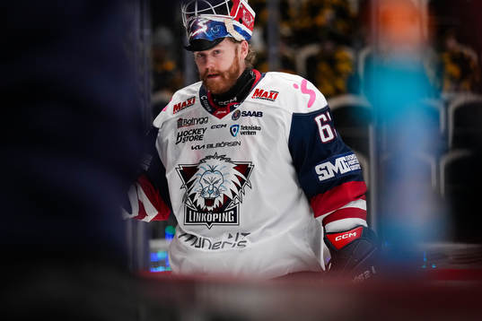 Linköpings målvakt Marcus Högberg