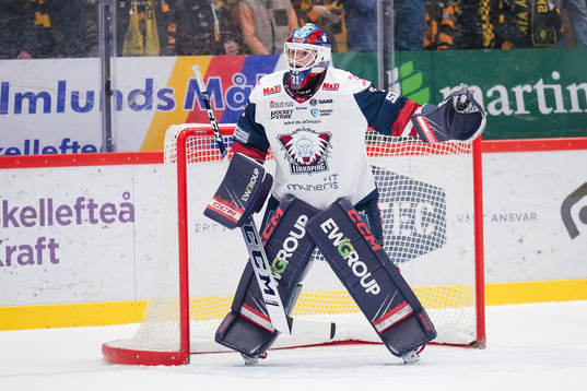 Linköpings målvakt Jesper Myrenberg