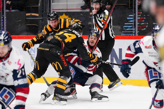 Skellefteås Jonathan Pudas och Linköpings Lance Bouma