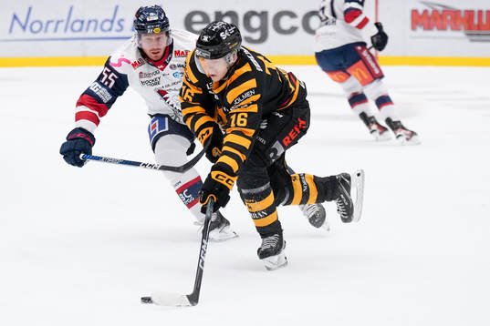Linköpings Arvid Aronsson och Skellefteås Linus Lindström
