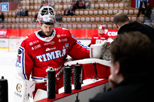 Timrås målvakt Tim Juel