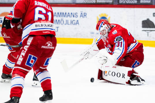 Timrås målvakt Tim Juel